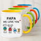 Dad Mug Fathers Day Gift Funny Personalized gift