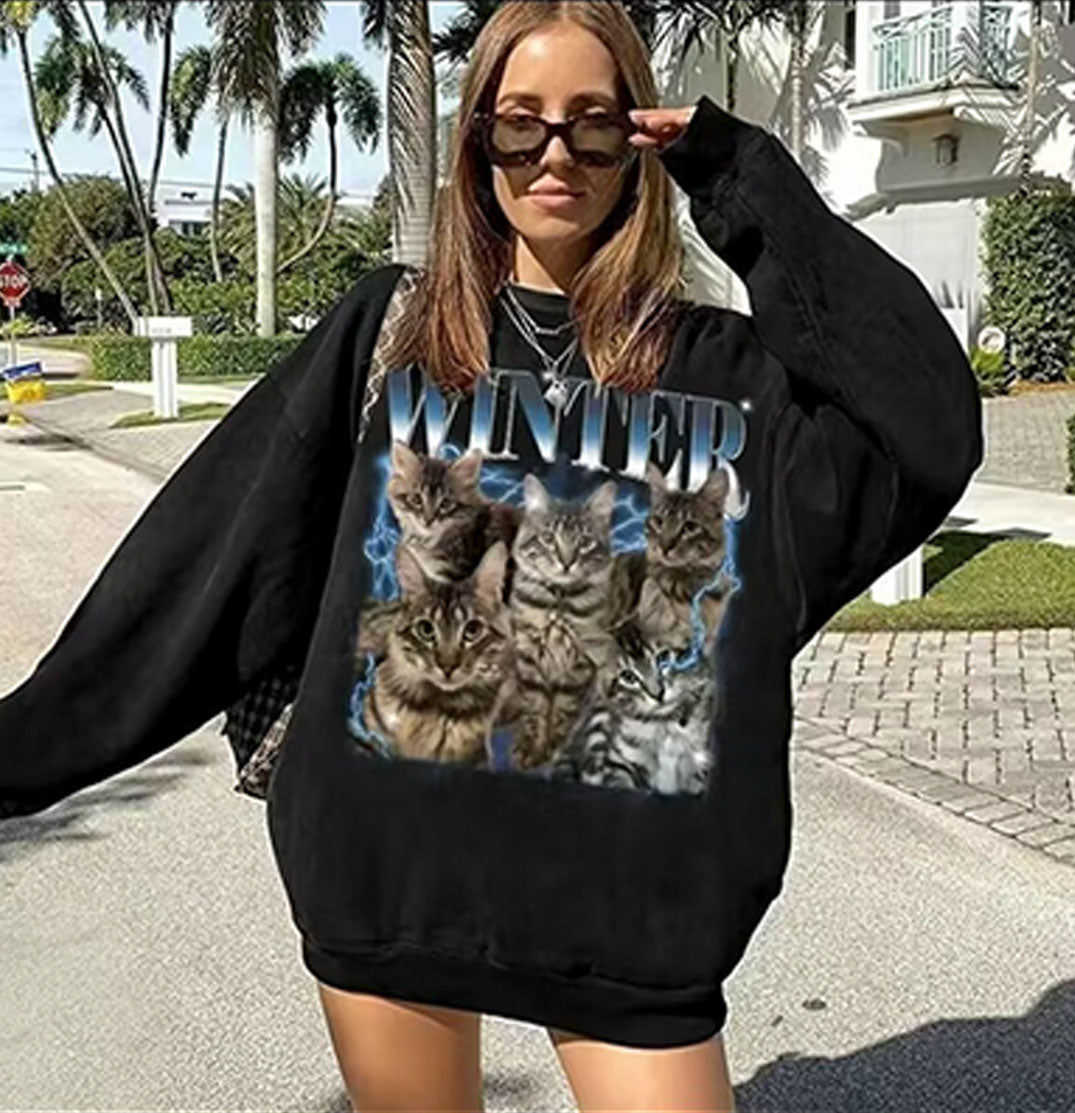 Custom Photo Tee Unique Vintage Pet Sweatshirt🔥