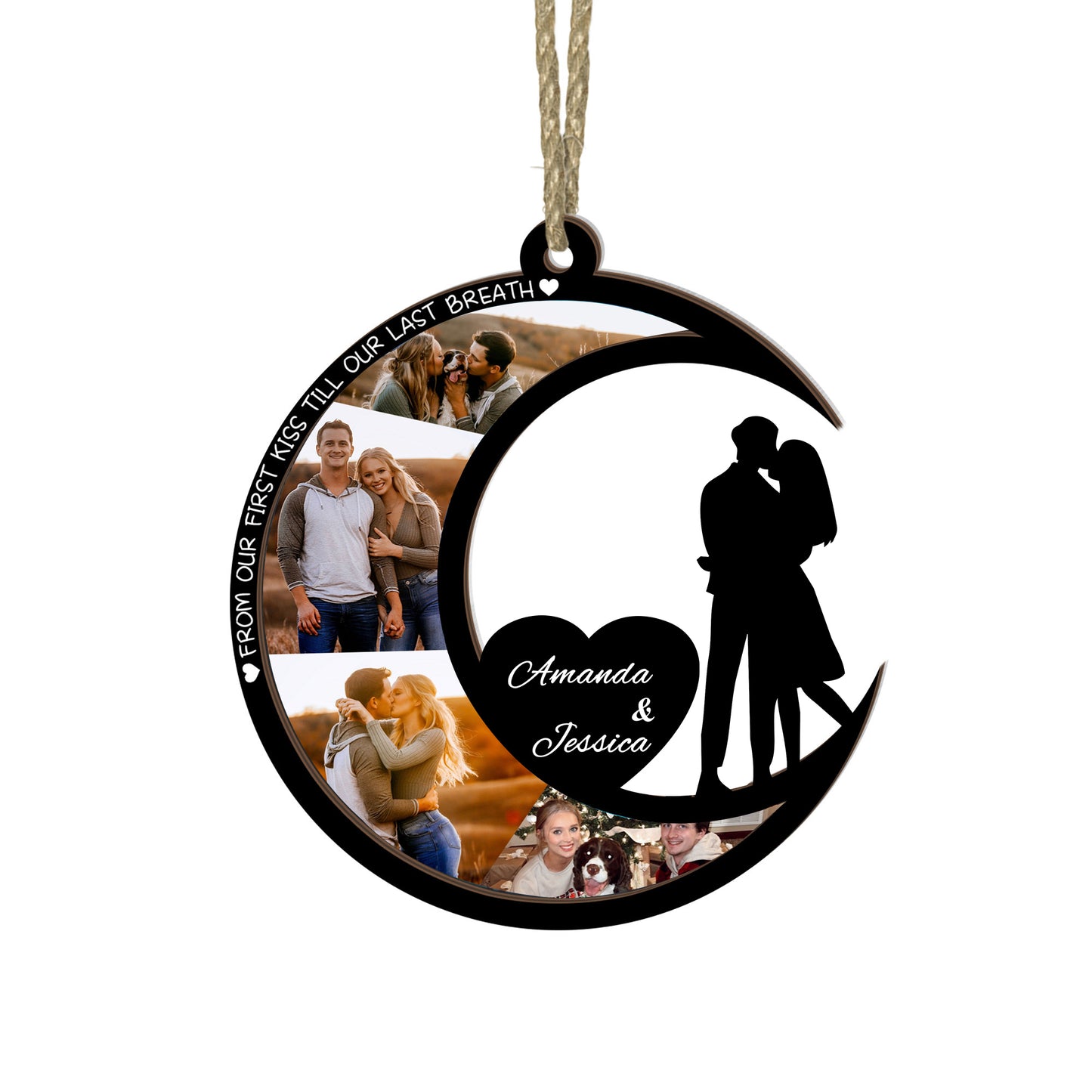 Personalized Couple  Ornament Valentine's Day Gift For Couple