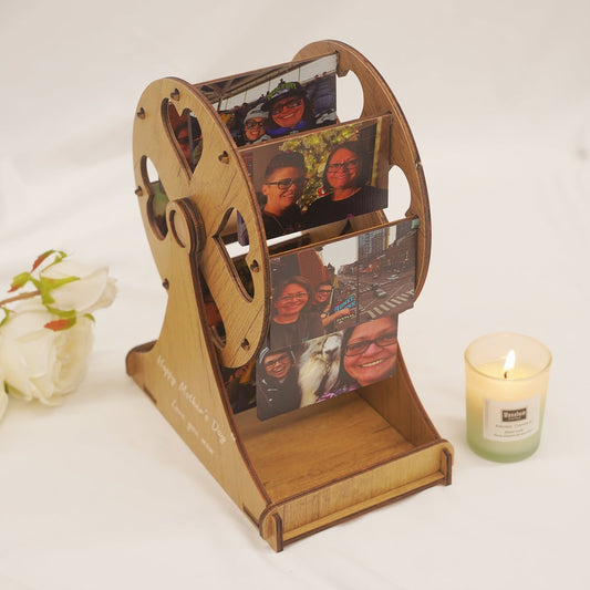 Personalized Mini Ferris Wheel with Photos