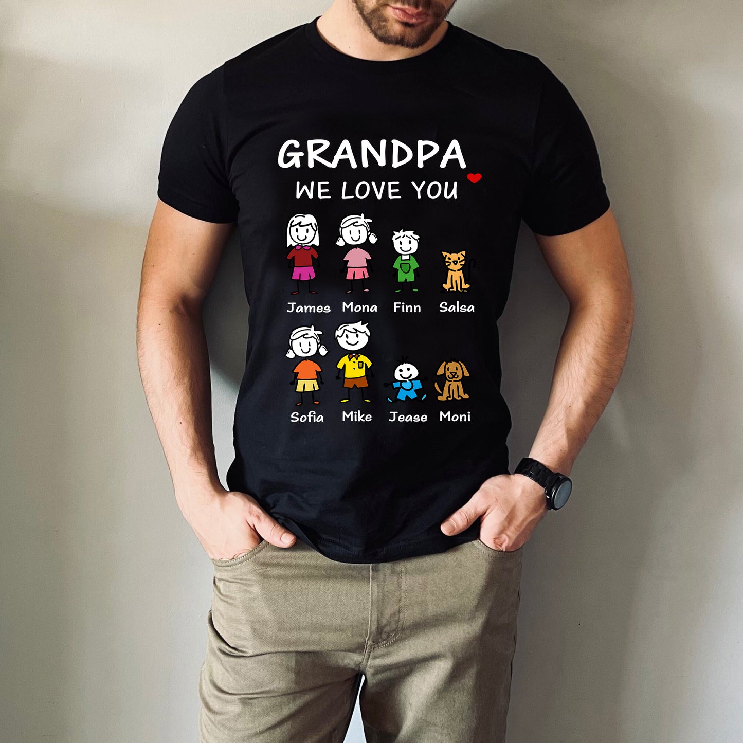 Funny Personalized T-Shirt/Hoodie ForDaddy/Grandpa