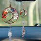 Kabbalah tree of life Personalized Photo Crystal Charm Rearview Mirror Pendants