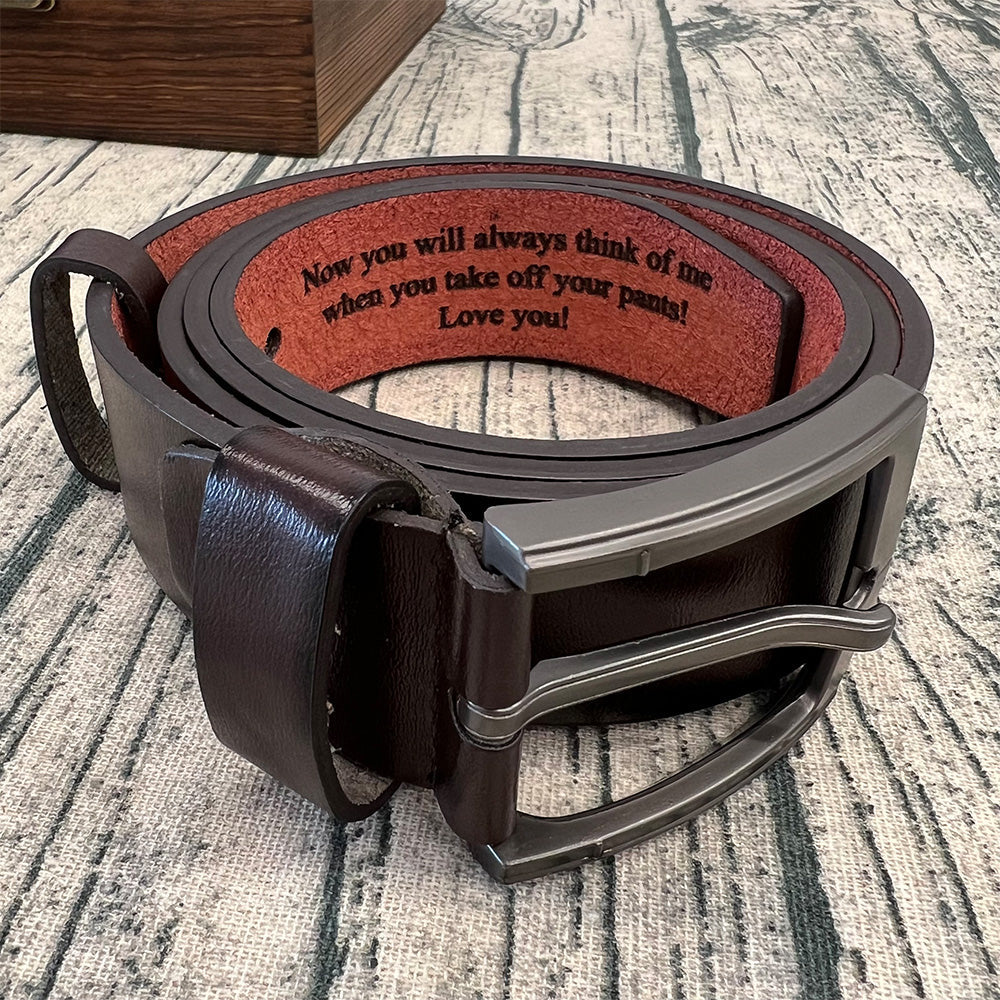 Personalized Belt For BF/HUSBAND Now you will always think of me