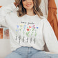 💫Mom's Garden is Her Children Customized Hoodie/Crewneck