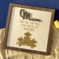 Personalized Wooden Puzzle Sign