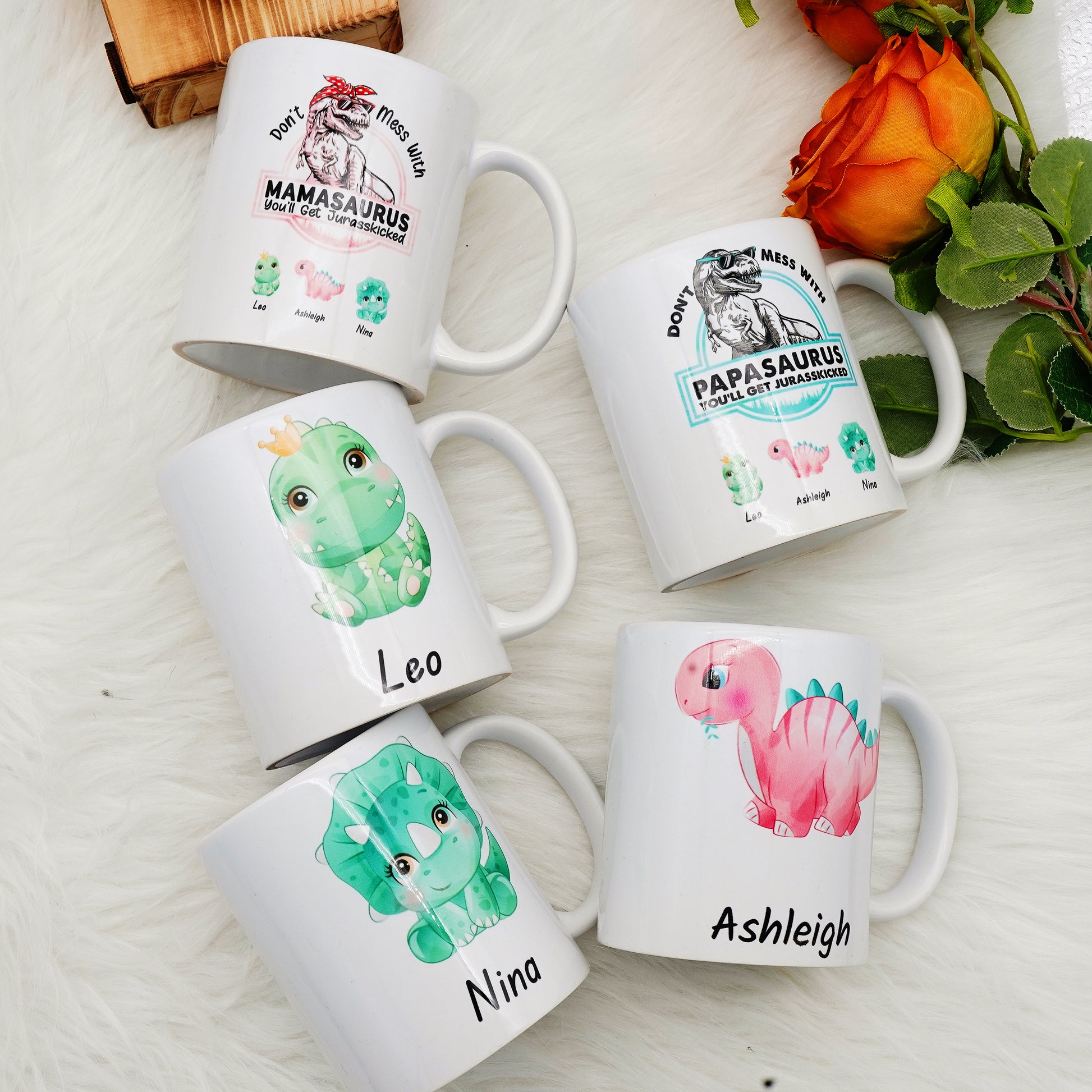 Mamasaurus Mug, Don't Mess with Mamasaurus You'll Get Jurasskicked Coffee Mug, Dinosaur Mug, Dinosaur Mug N Gift for Mom Tired As A Mother, Ceramic