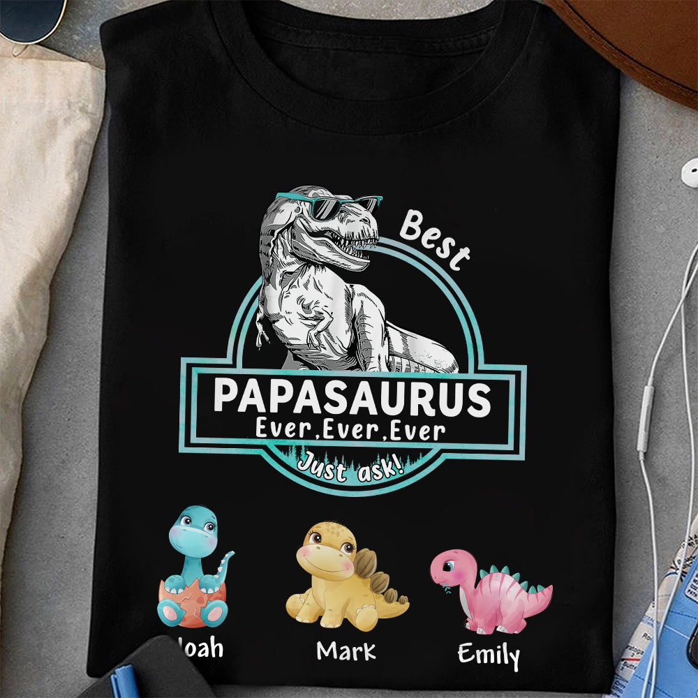 Don't Mess With Mamasaurus- Custom T-Shirt/Hoodie For Father/Grandpa