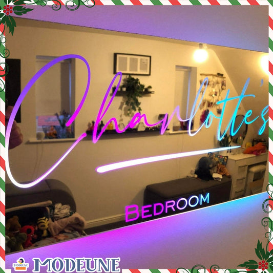 Personalized Name Mirror - Light Up Mirror