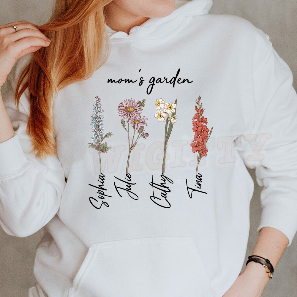 💫Mom's Garden is Her Children Customized Hoodie/Crewneck