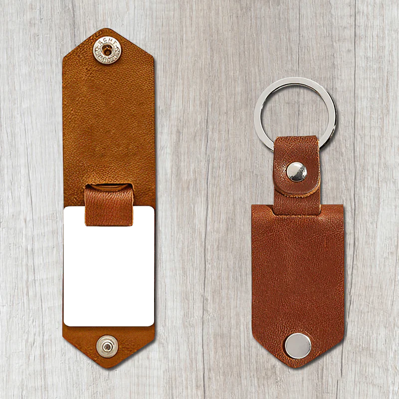 Drive Safe Custom Leather Keychain, Gift For Your Love