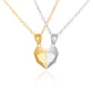 Heart-shaped Wishing Stone Magnet Attract Necklace Set