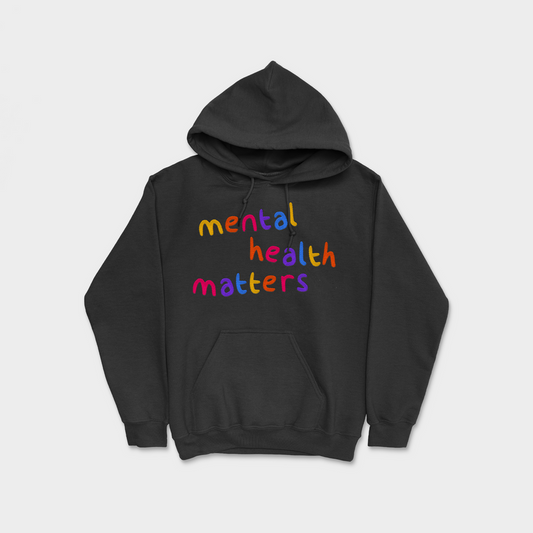 Mental Health Matters Embroidered Hoodie