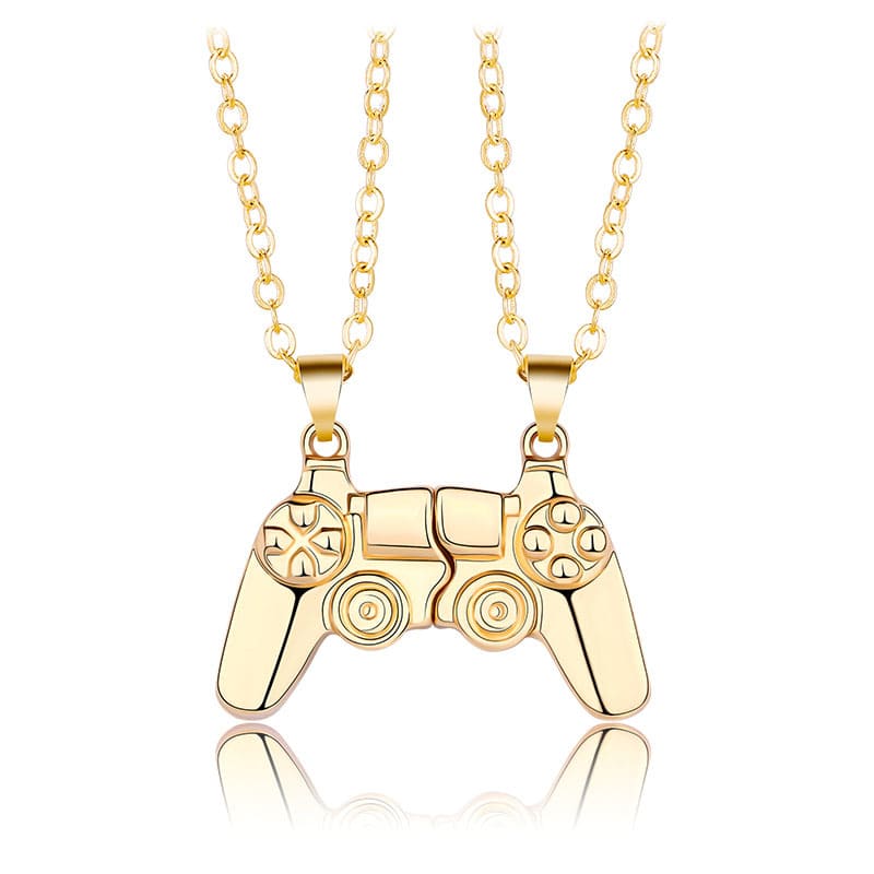 Game Controller Magnetic Attract Necklace Set