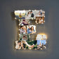 ✨Personalized Letter Photo Collage Lamp Letter D