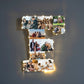 ✨Personalized Letter Photo Collage Lamp Letter E