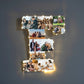 ✨Personalized Letter Photo Collage Lamp Letter H