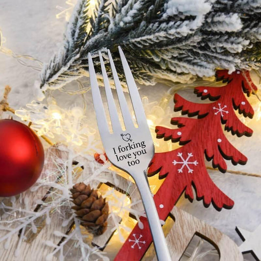 ENGRAVED FORK - Valentine's Day BEST FUNNY GIFT2024